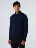 1 | Navy blue | crewneck-14gg-knitwear-699218