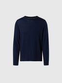 hover | Navy blue | crewneck-14gg-knitwear-699218
