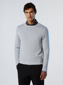 1 | Micro chip grey | crewneck-14gg-knitwear-699218