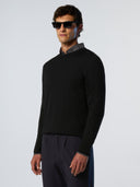 2 | Black | crewneck-14gg-knitwear-699218