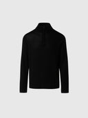 hover | Black | half-zip-14gg-knitwear-699219