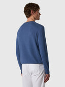 4 | Denim blue melange | crewneck-12-gg-sweatshirt-699227