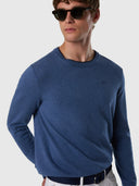 2 | Denim blue melange | crewneck-12-gg-sweatshirt-699227