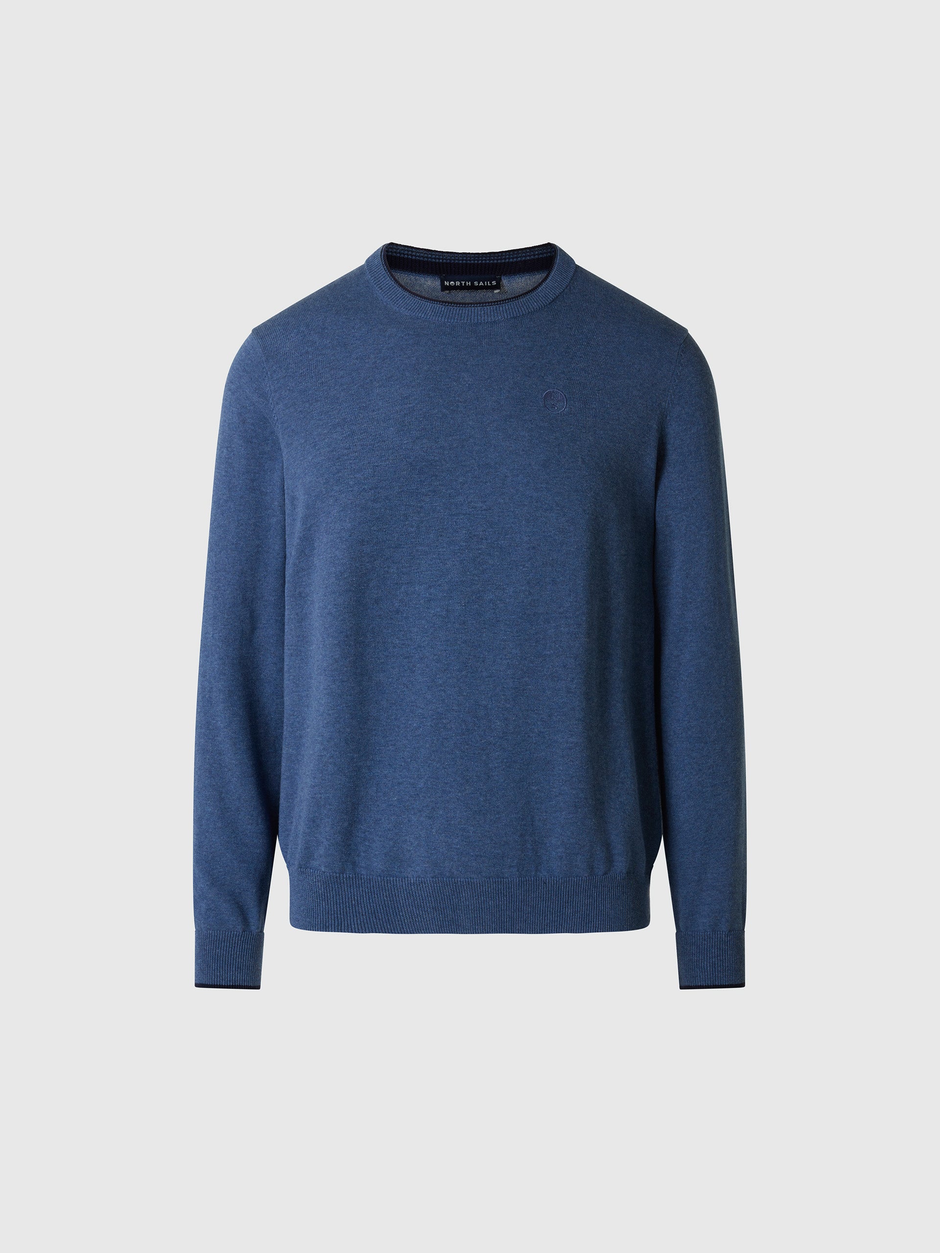 hover | Denim blue melange | crewneck-12-gg-sweatshirt-699227