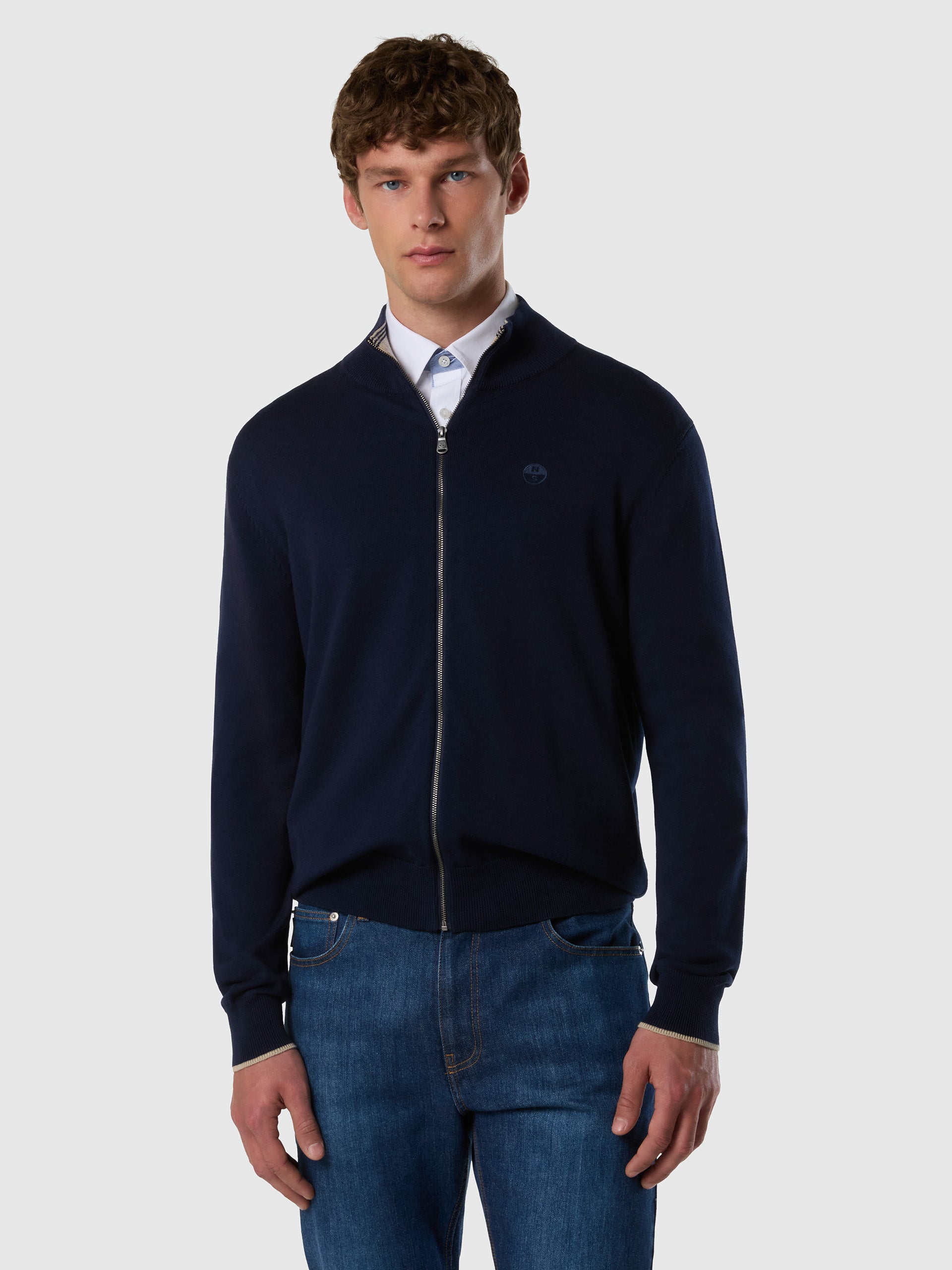 1 | Navy blue | full-zip-12-gg-sweatshirt-699228