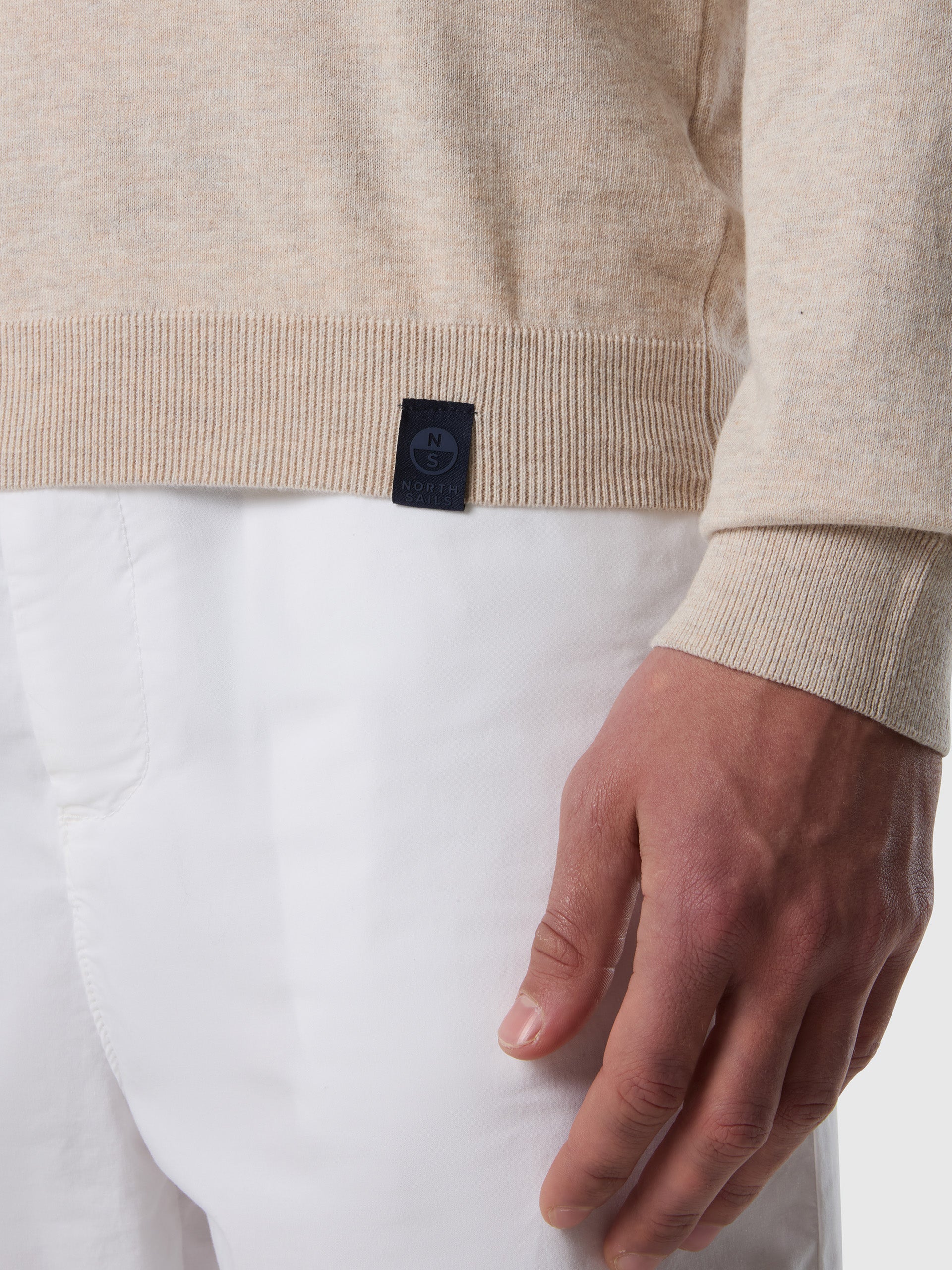 6 | Beige melange | crewneck-14-gg-knitwear-sweatshirt-699229