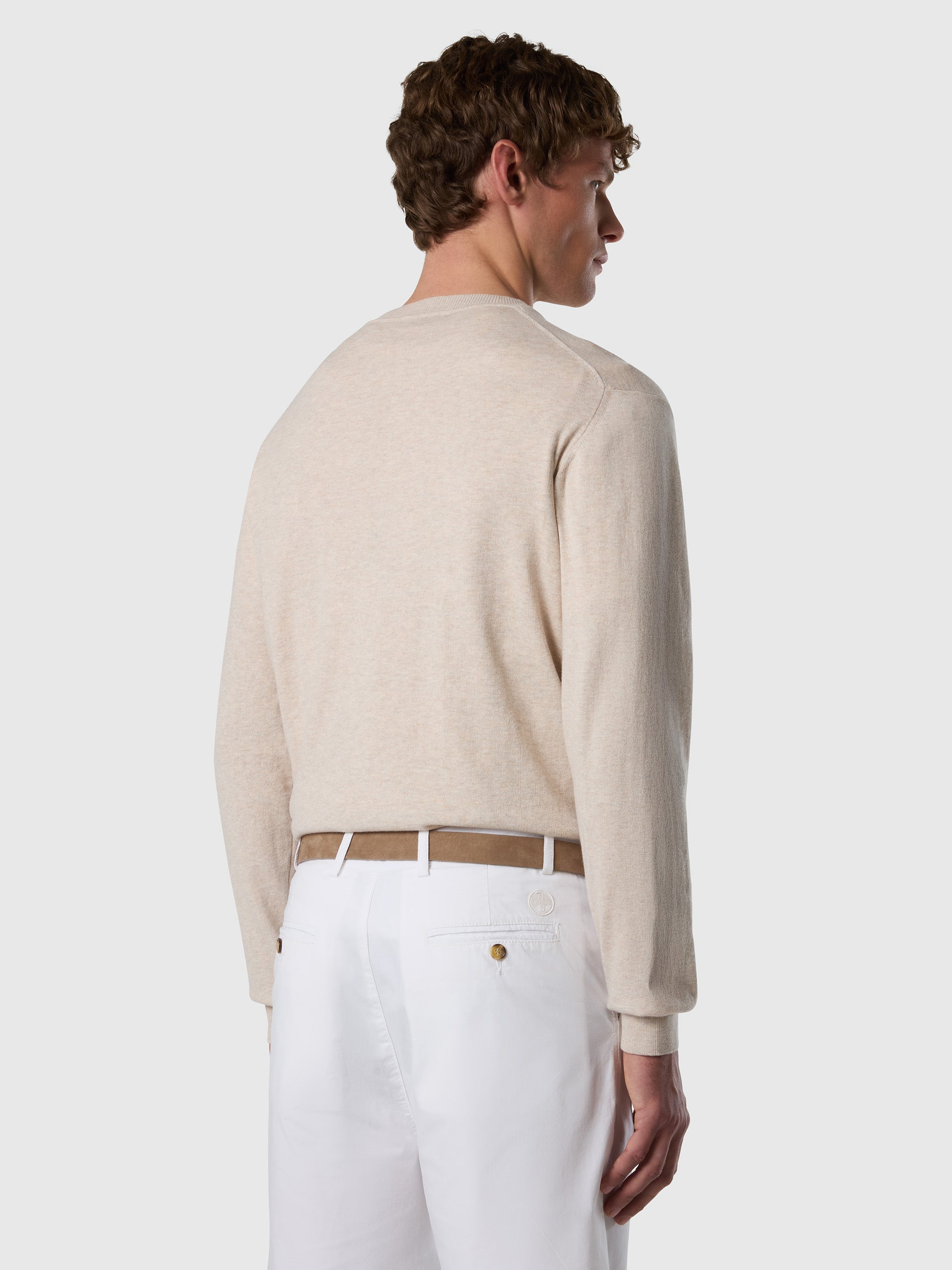 4 | Beige melange | crewneck-14-gg-knitwear-sweatshirt-699229