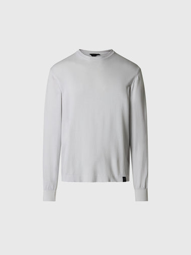 Italian-made Men's Raglan Sweater in Pure Merino Wool