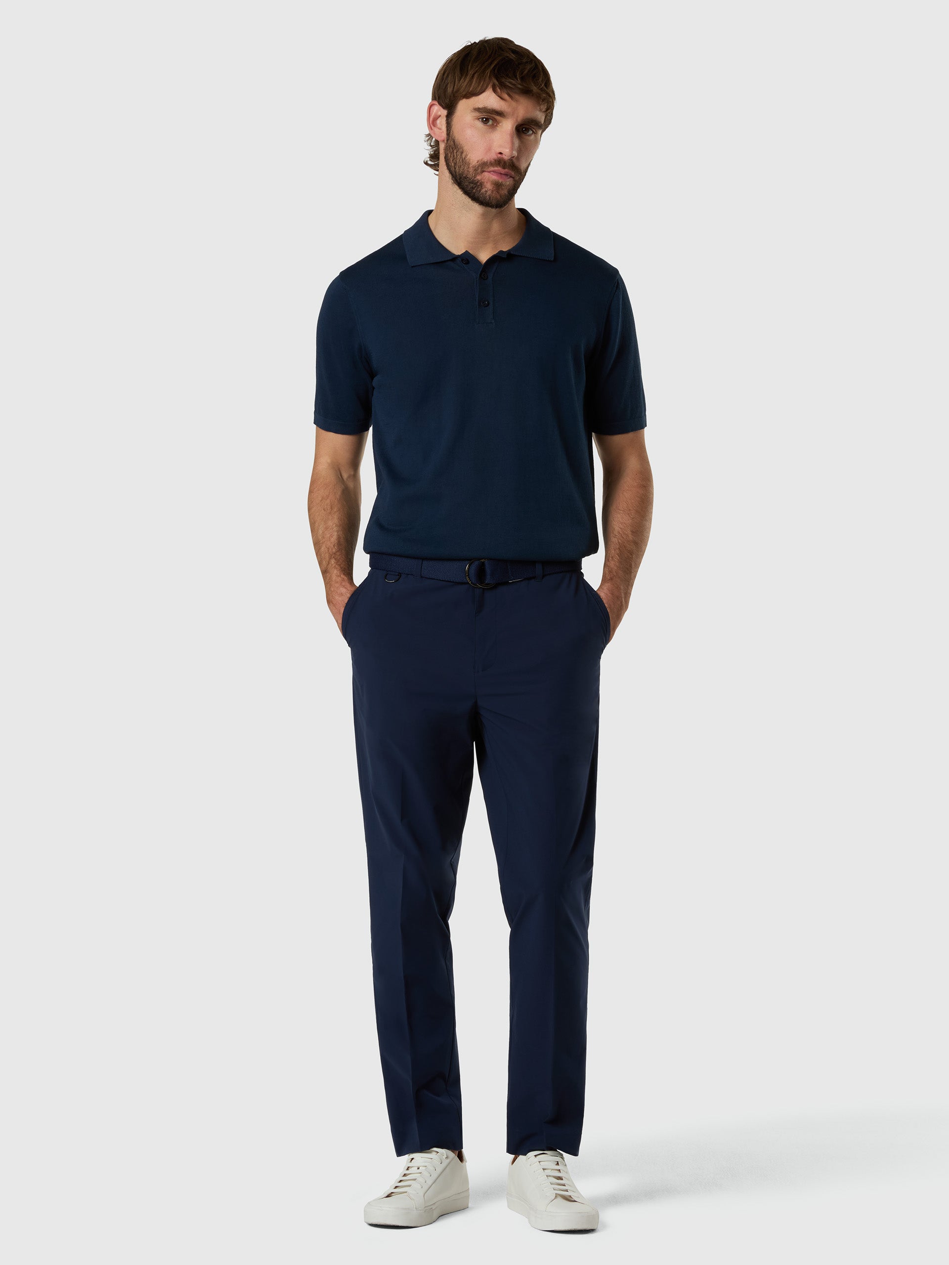 5 | Navy blue | polo-short-sleeve-14-gg-knitwear-699329