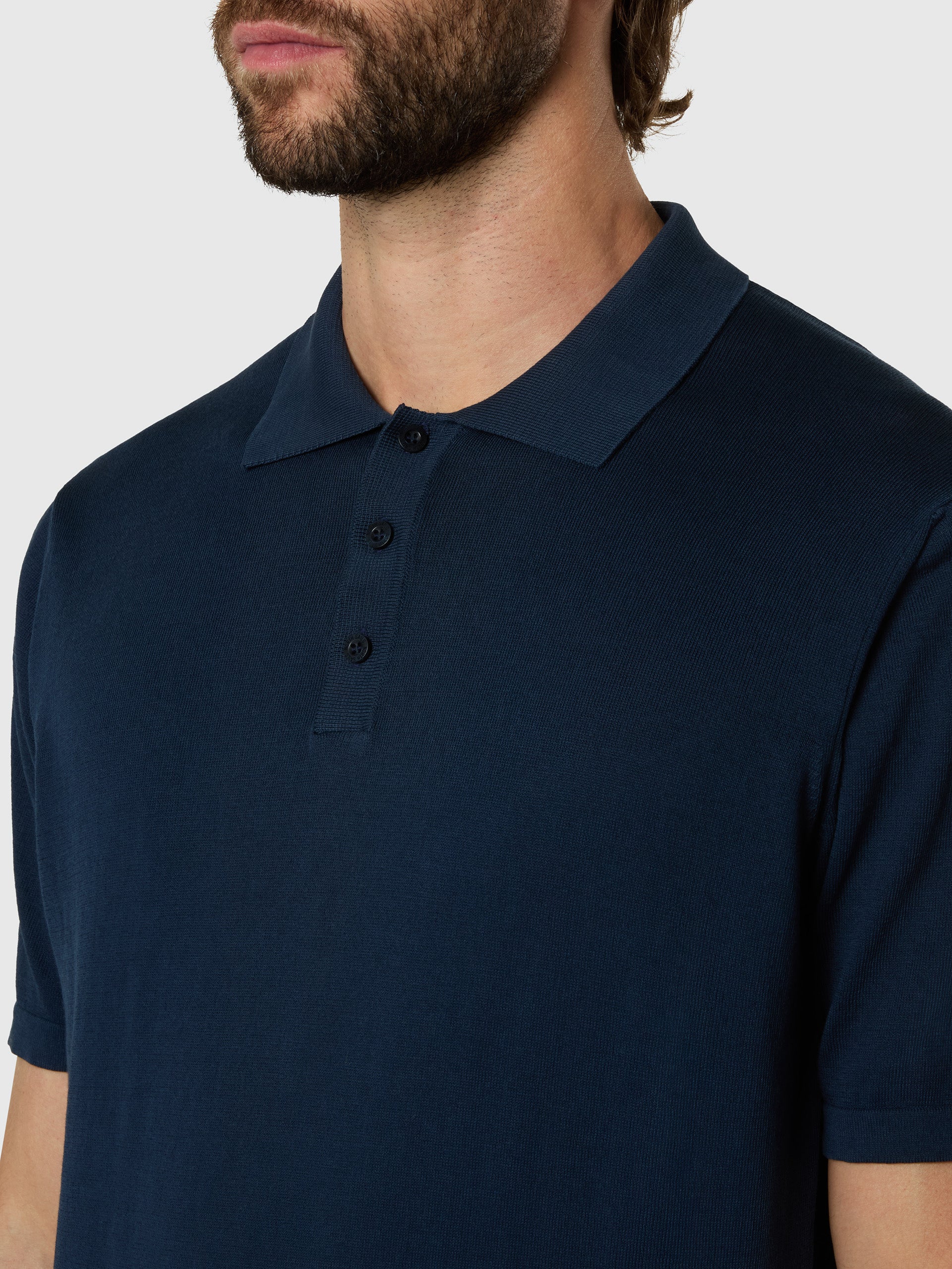 6 | Navy blue | polo-short-sleeve-14-gg-knitwear-699329