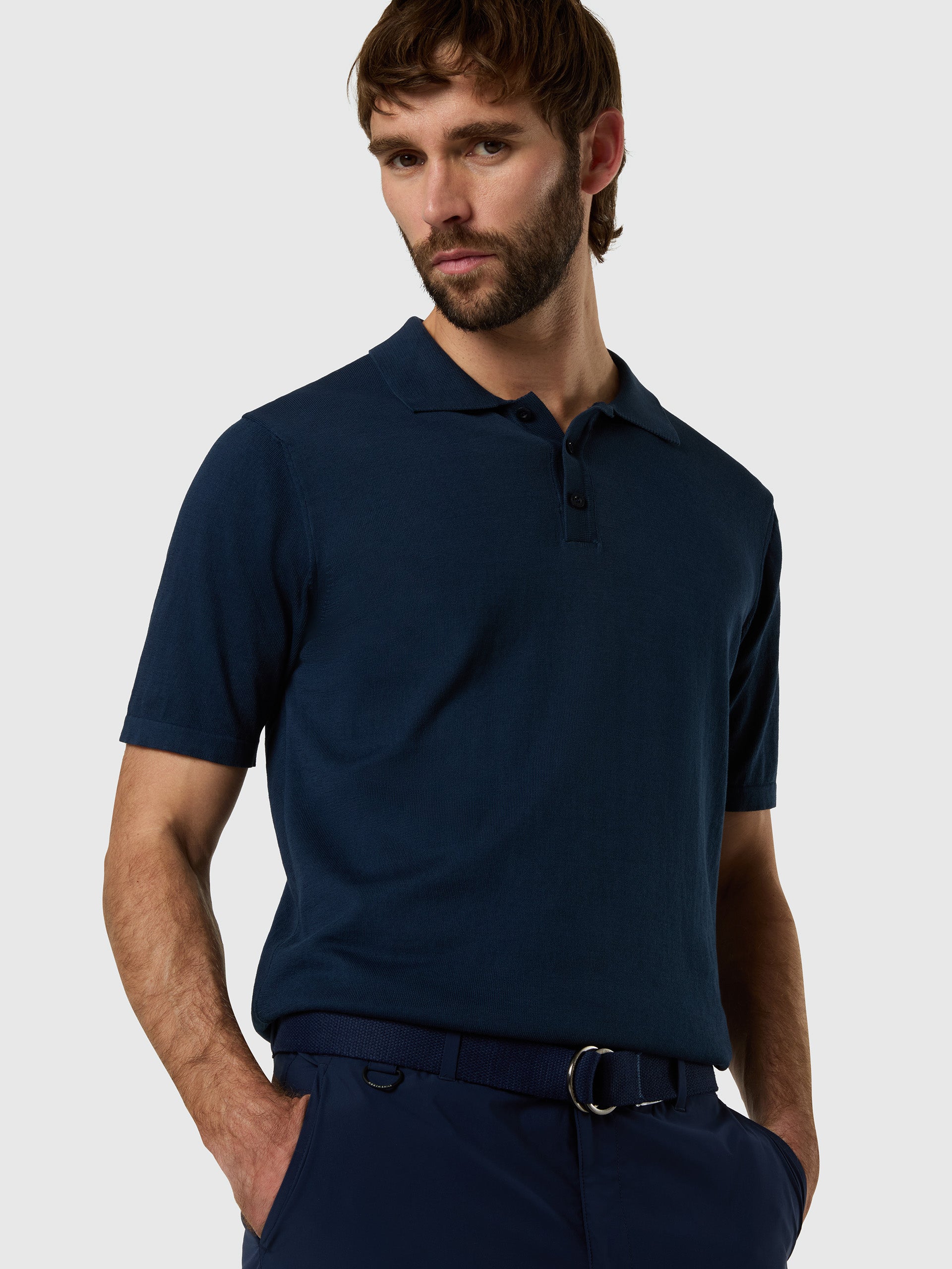 2 | Navy blue | polo-short-sleeve-14-gg-knitwear-699329
