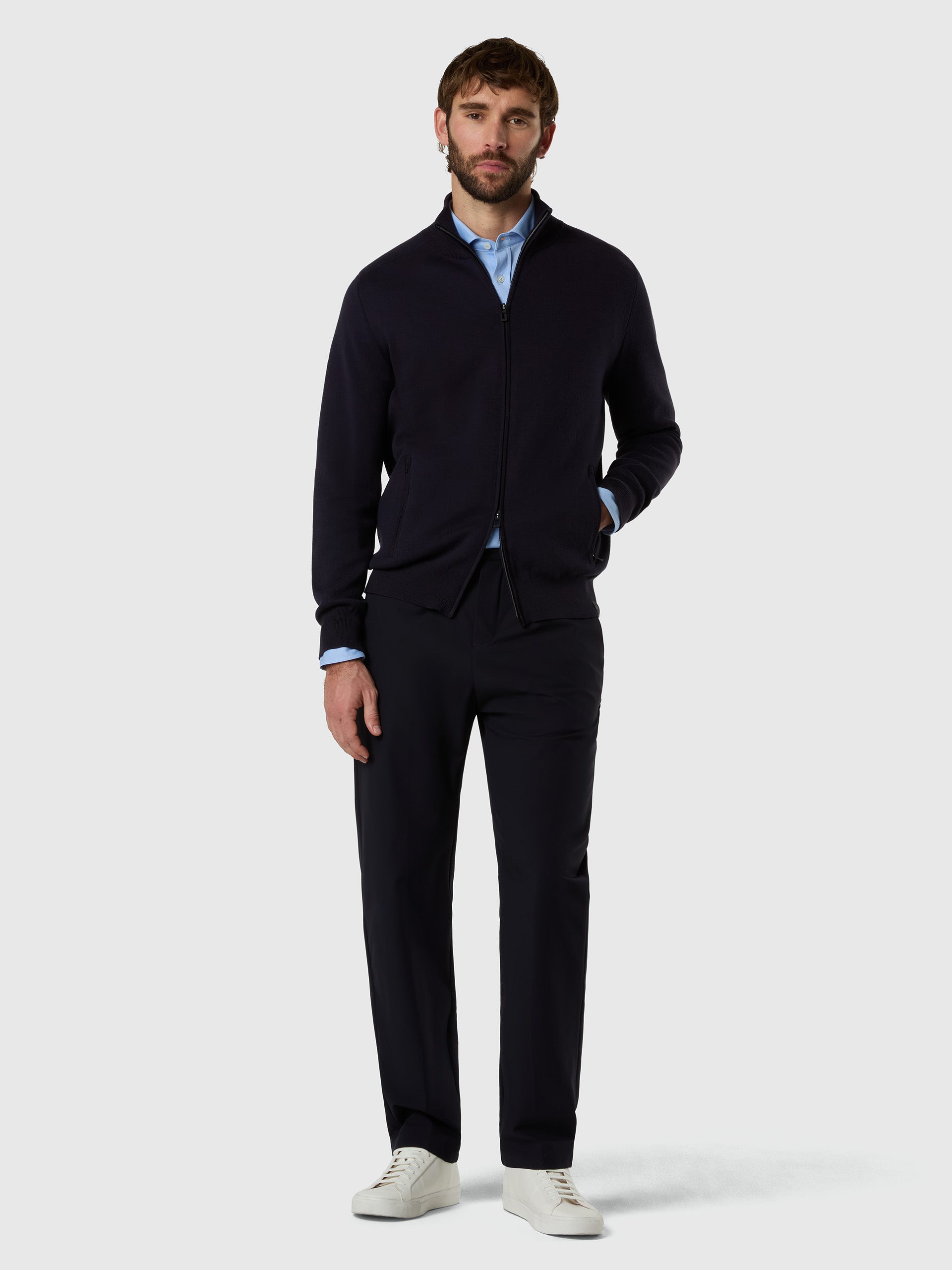 5 | Navy blue | full-zip-12-gg-sweatshirt-699330