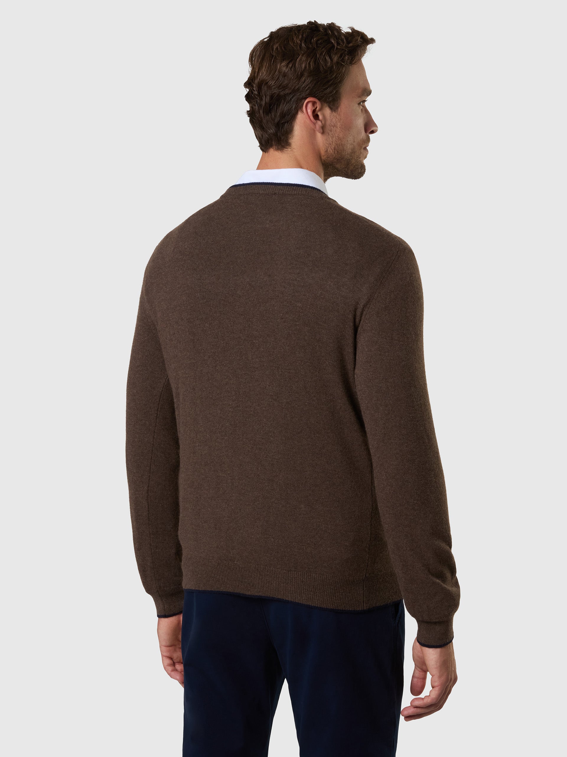 4 | Walnut melange | crew-neck12gg-knitwear-699486