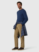 5 | China blue melange | crew-neck12gg-knitwear-699486