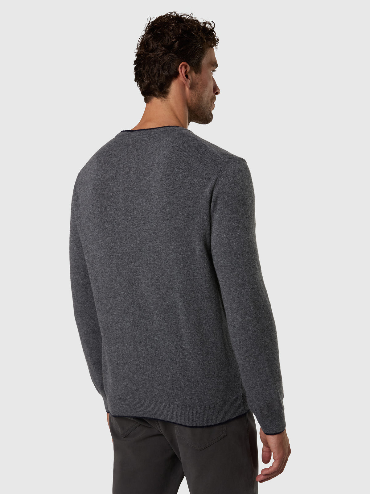 4 | Medium grey melange | crew-neck12gg-knitwear-699486