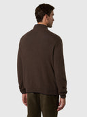 4 | Walnut melange | half-zip--12gg-knitwear-699490