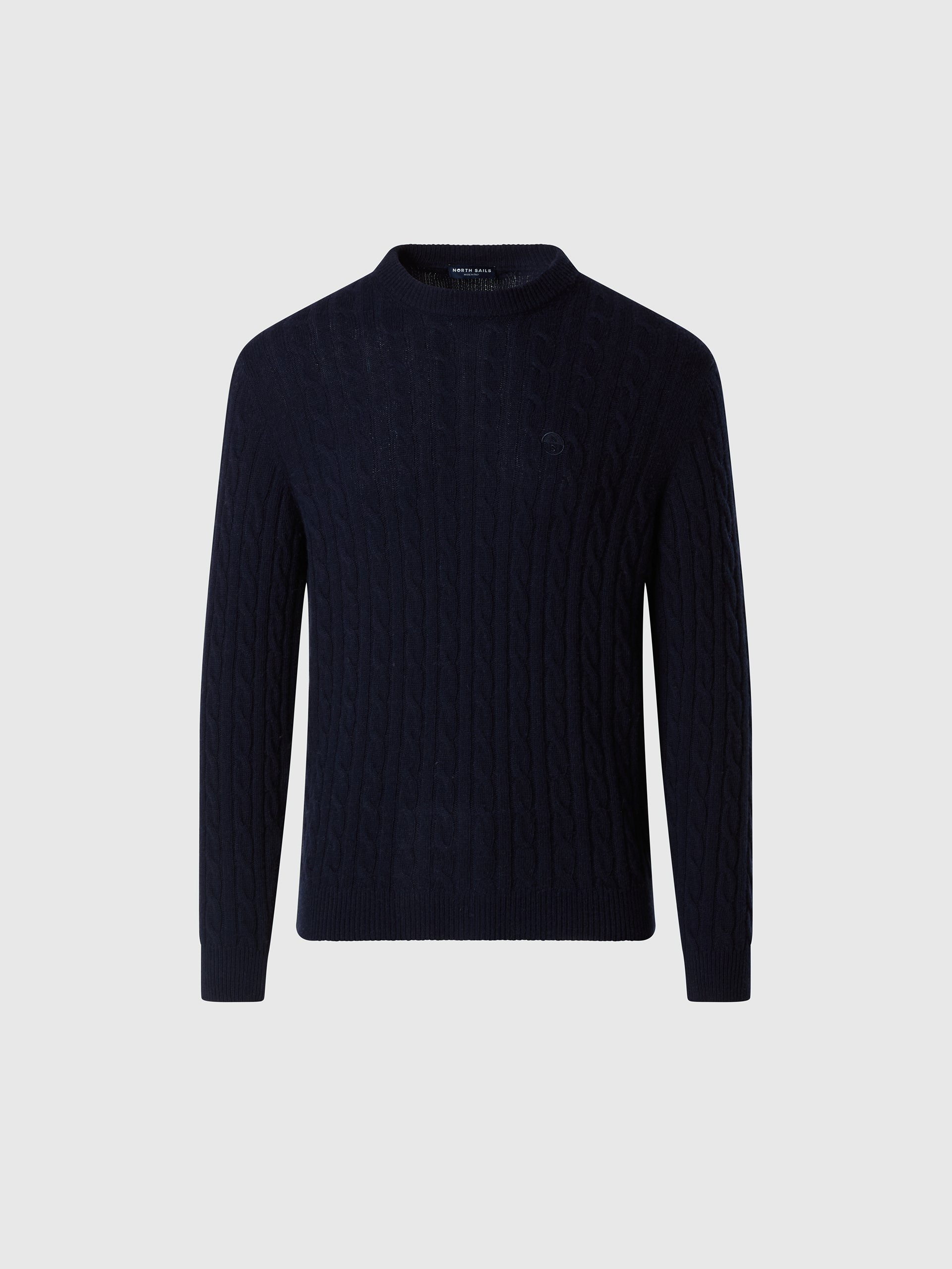 hover | Navy blue | crewneck-7gg-knitwear-699491