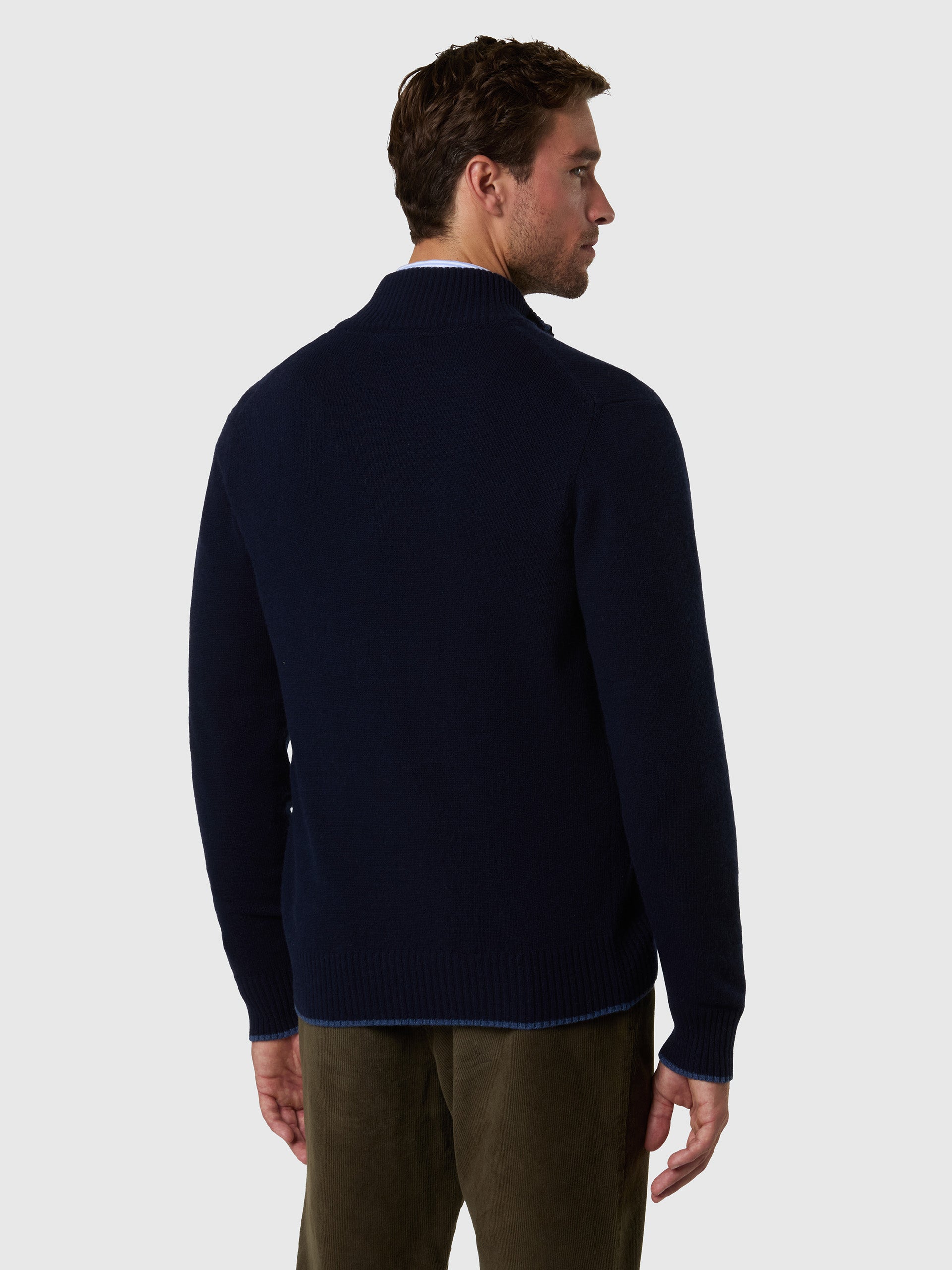 4 | Navy blue | full-zip-7gg-knitwear-699528