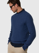 2 | China blue melange | crew-neck-7gg-knitwear-699584