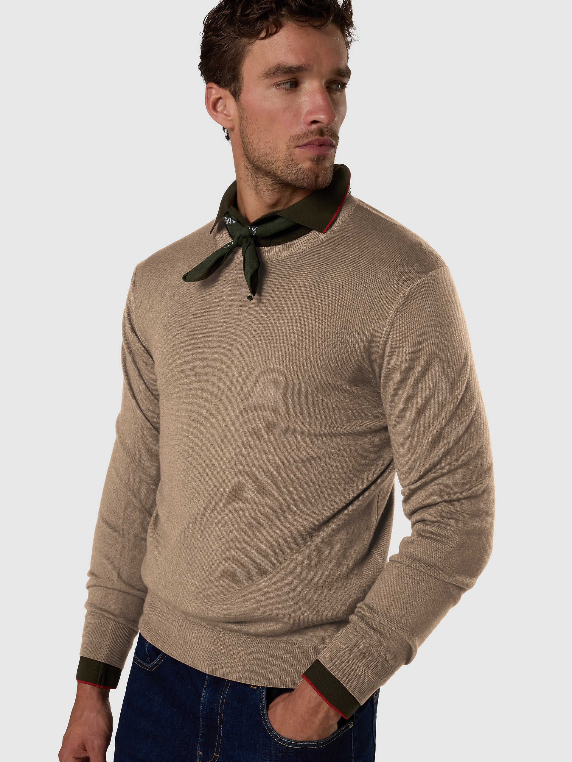 2 | Chino beige | crewneck--12-gg-knitwear-699587