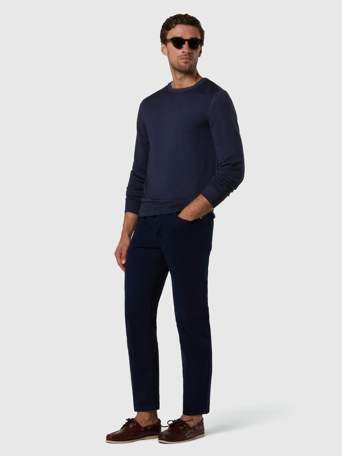 5 | Navy blue | crewneck--12-gg-knitwear-699587
