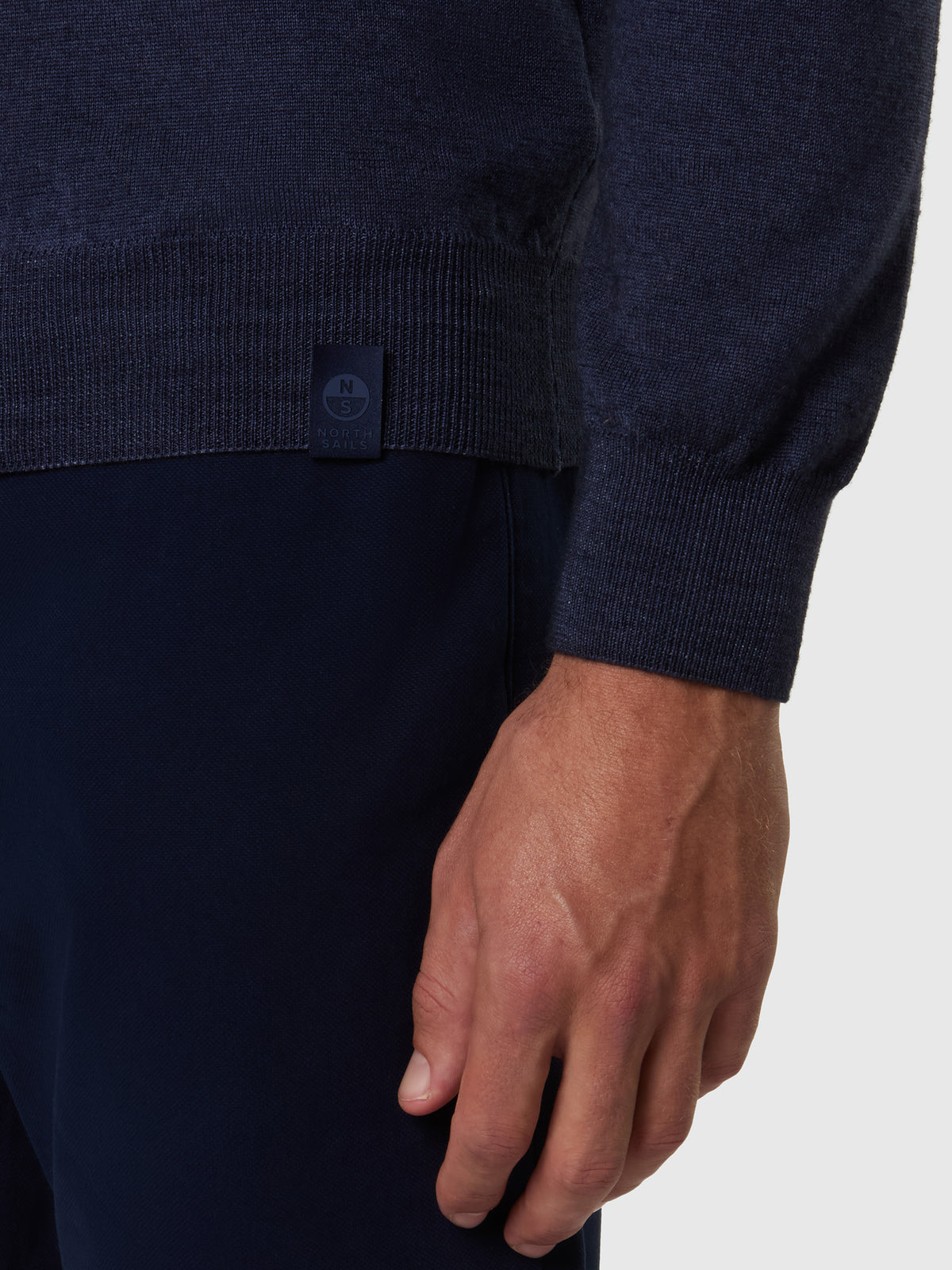 6 | Navy blue | crewneck--12-gg-knitwear-699587