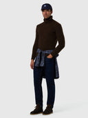 5 | Espresso melange | turtle-neck-7gg-knitwear-699594