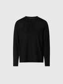 hover | Black | crewneck-14gg-knitwear-699604