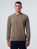 1 | Fossil melange | crewneck-12gg-knitwear-699775