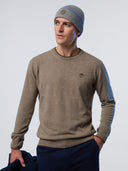 2 | Fossil melange | crewneck-12gg-knitwear-699775