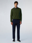 5 | Ivy green | crewneck-12gg-knitwear-699775-1