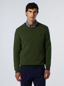 1 | Ivy green | crewneck-12gg-knitwear-699775-1