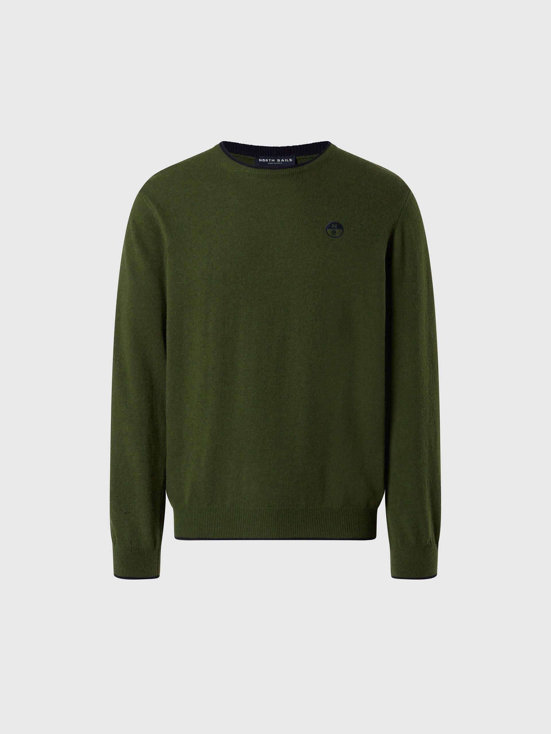 hover | Ivy green | crewneck-12gg-knitwear-699775-1