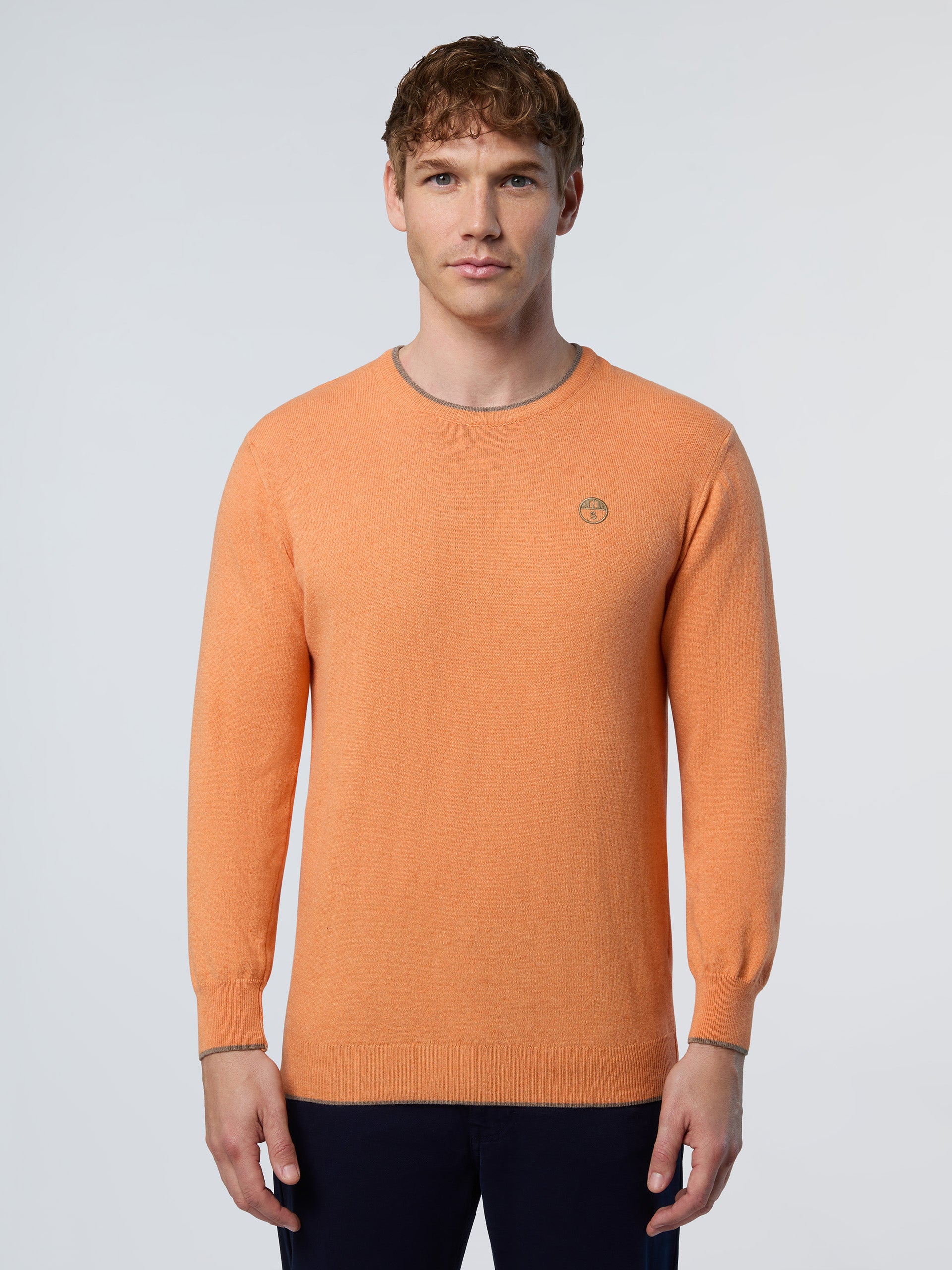 1 | Orange spice | crewneck-12gg-knitwear-699775