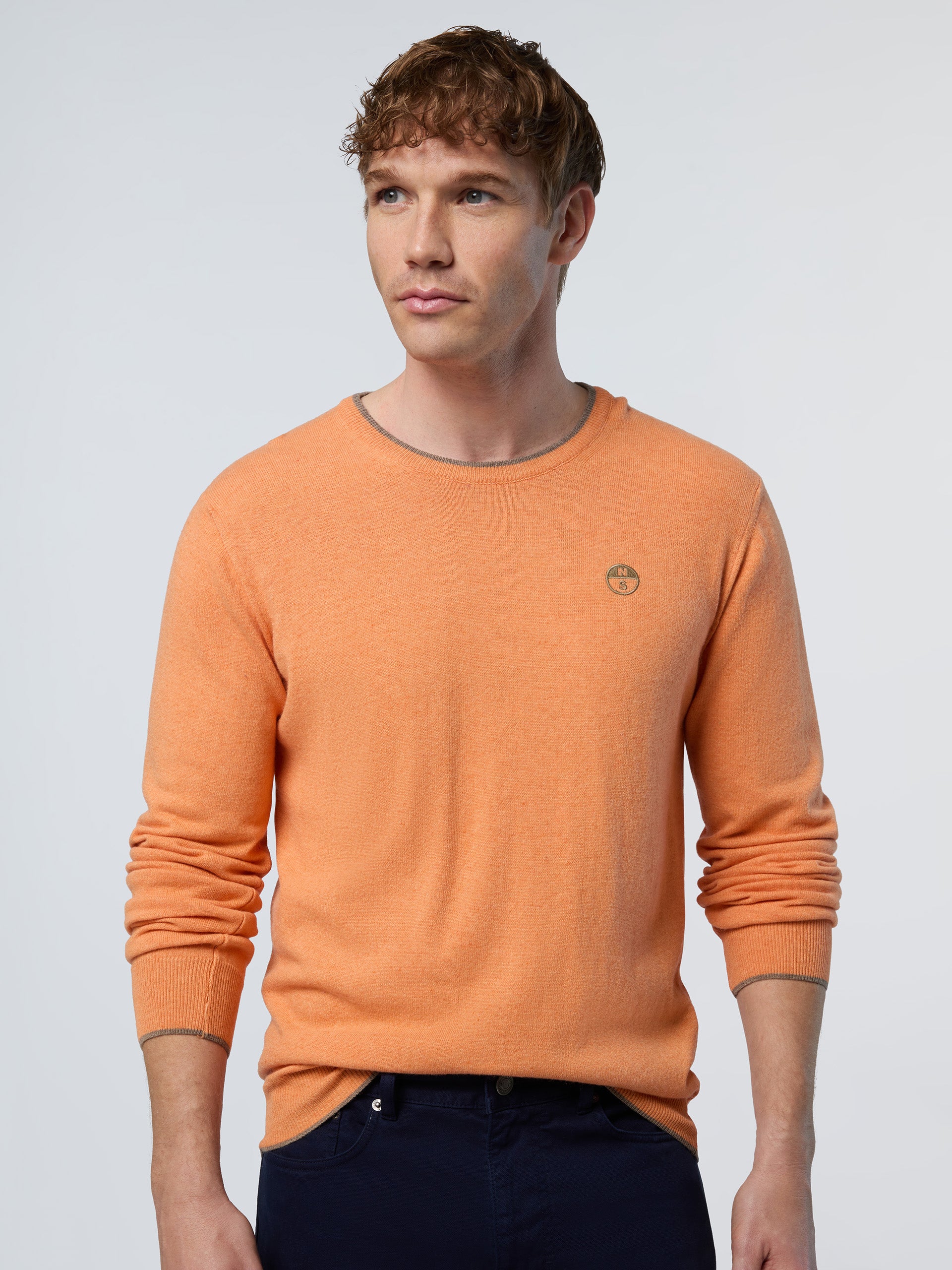 2 | Orange spice | crewneck-12gg-knitwear-699775