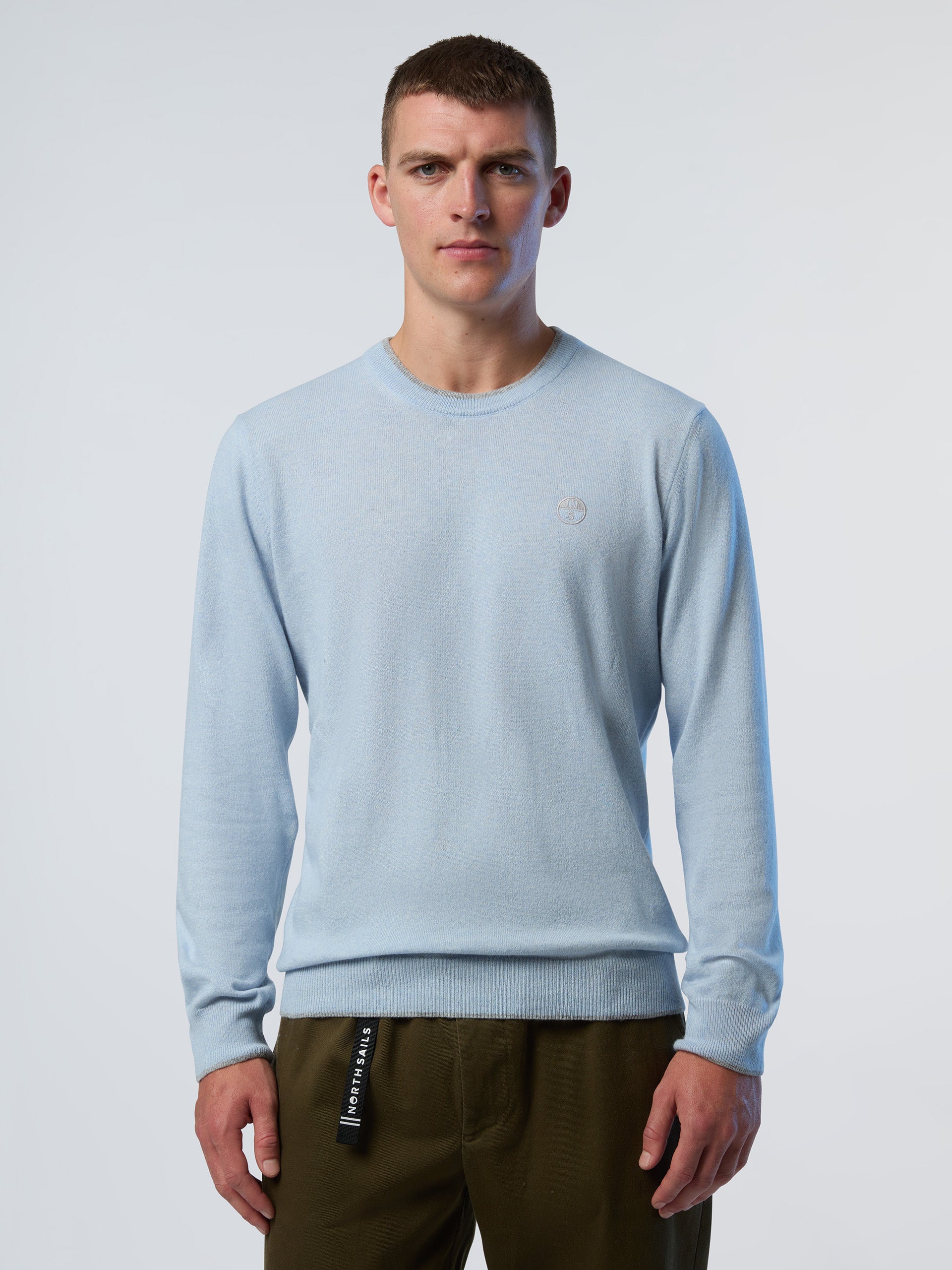 1 | Ice melange | crewneck-12gg-knitwear-699775-1
