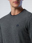 6 | Medium grey melange | crewneck-12gg-knitwear-699775-1