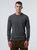 1 | Medium grey melange | crewneck-12gg-knitwear-699775-1