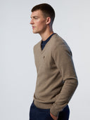 2 | Fossil melange | v-neck-12-gg-knitwear-699776-1