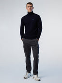 5 | Navy blue | turtle-neck-12gg-knitwear-699777