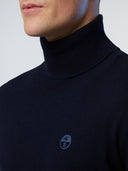6 | Navy blue | turtle-neck-12gg-knitwear-699777