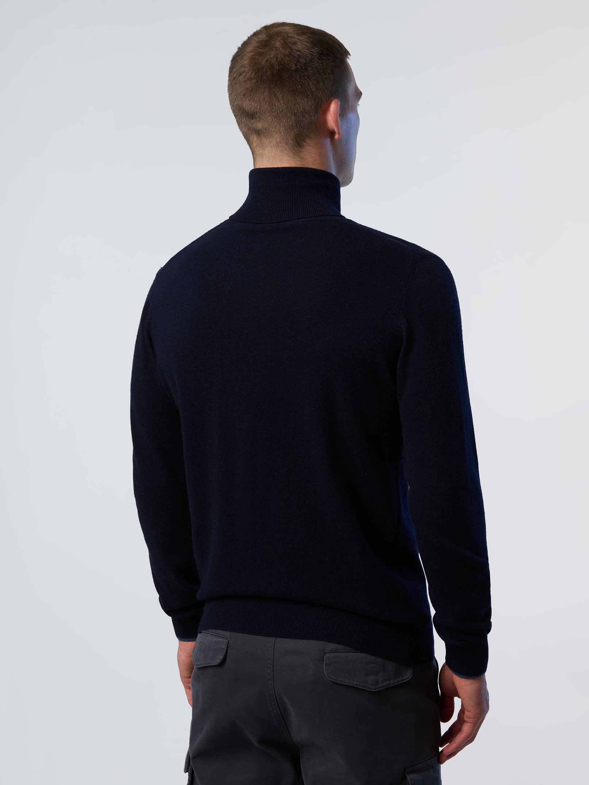 4 | Navy blue | turtle-neck-12gg-knitwear-699777