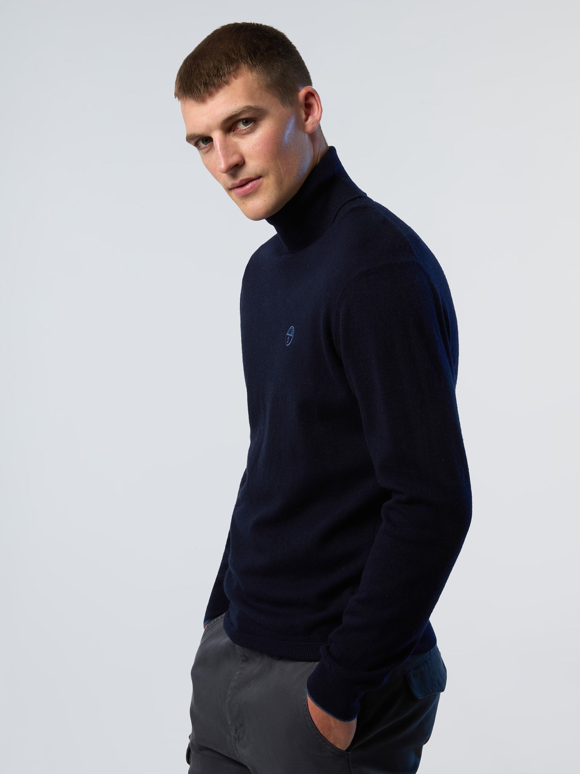 Cashmere turtle-neck sweater | North Sails