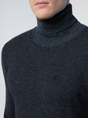 6 | Dark grey melange | turtle-neck-12gg-knitwear-699777
