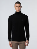1 | Black | turtle-neck-12gg-knitwear-699777