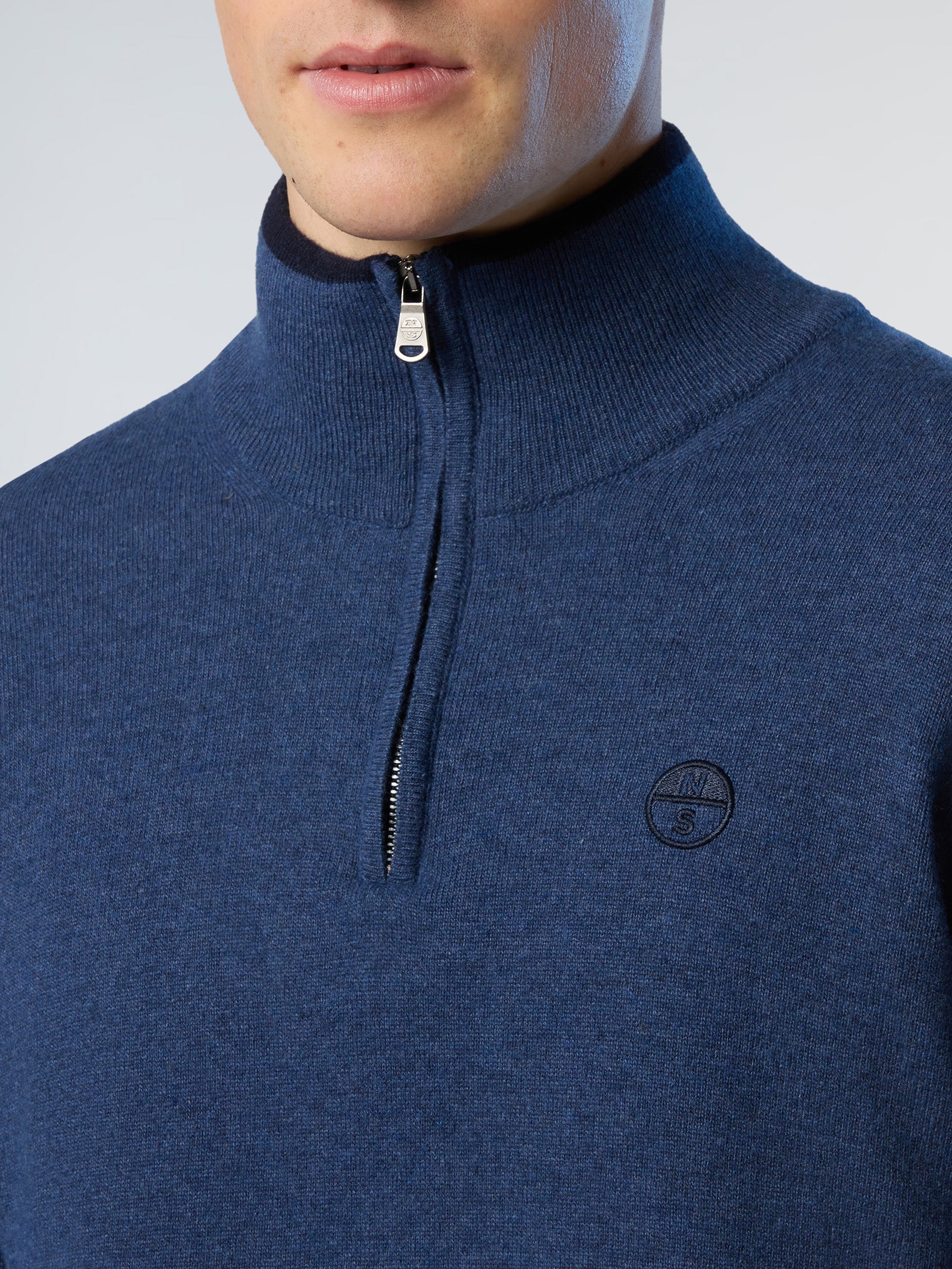 ルシェルブルー　Half Sleeve High Gauge Knit ルシェルブルー Half Sleeve High Gauge Knit 【公式通販】