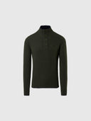 hover | Forest green | half-button-7gg-knitwear-699781