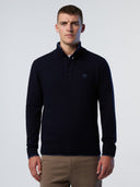 1 | Navy blue | half-button-7gg-knitwear-699781