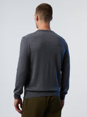 4 | Medium grey melange | crewneck-12gg-knitwear-699790