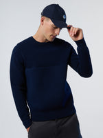 2 | Navy blue | crewneck-12gg-knitwear-699796